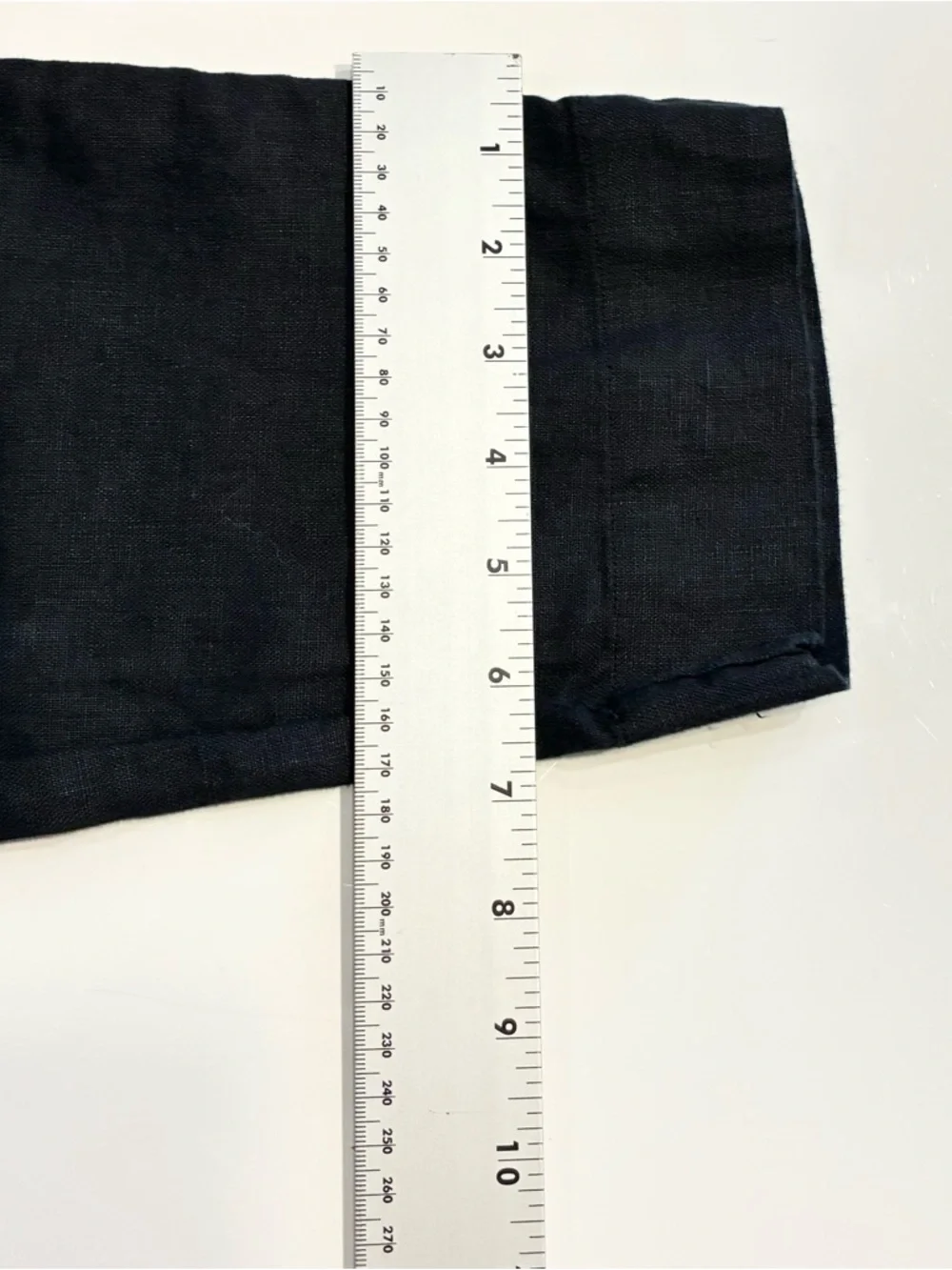 Nwot COS Linen Pants Women Size 2 Black Drawstring